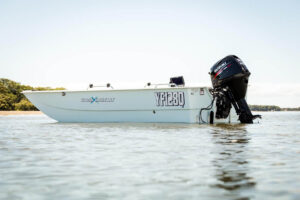 Powered by 30 - 60hp outboard